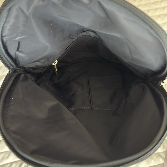 NWT Lesportsac Black Crossbody Shoulder Bag with Snakeskin Textured Fabric - Picture 7 of 9